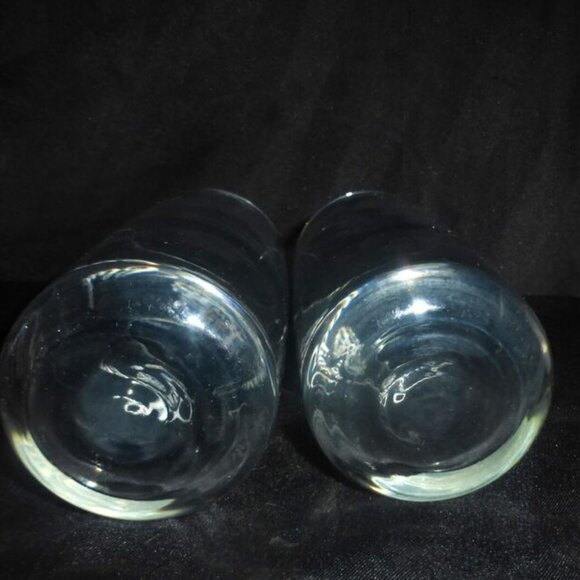 BR1 - 3 Crystal CANADIAN CLUB WHISKEY Glasses Glasses C.C Whiskey Barware - Picture 7 of 7